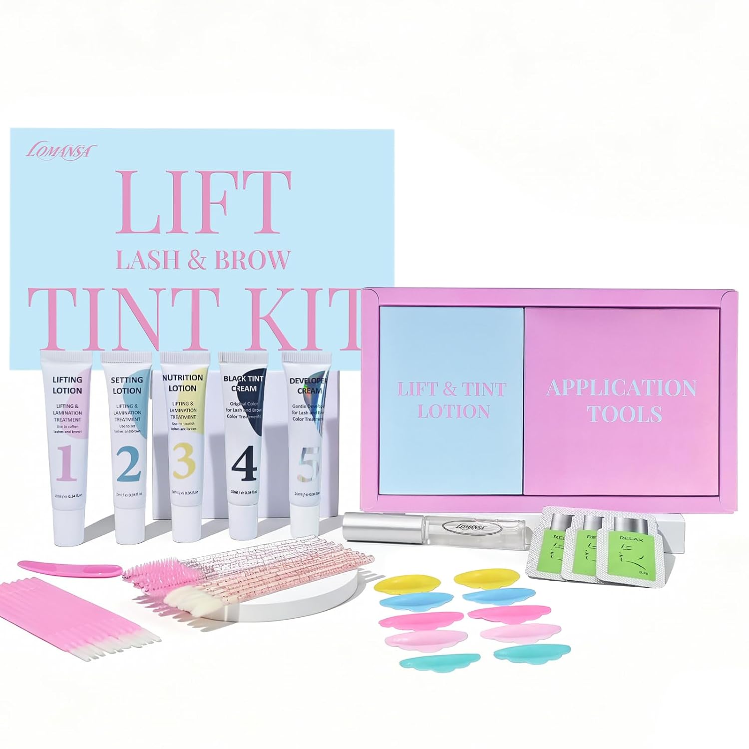 Lash Lift Kit - Lomansa Lash Lift en Black Kit