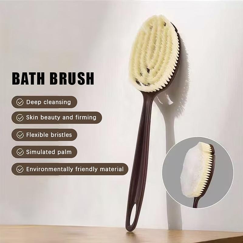 Dry Brush Body - 【1Pc 2 in 1 lichaamsmassageborstel met