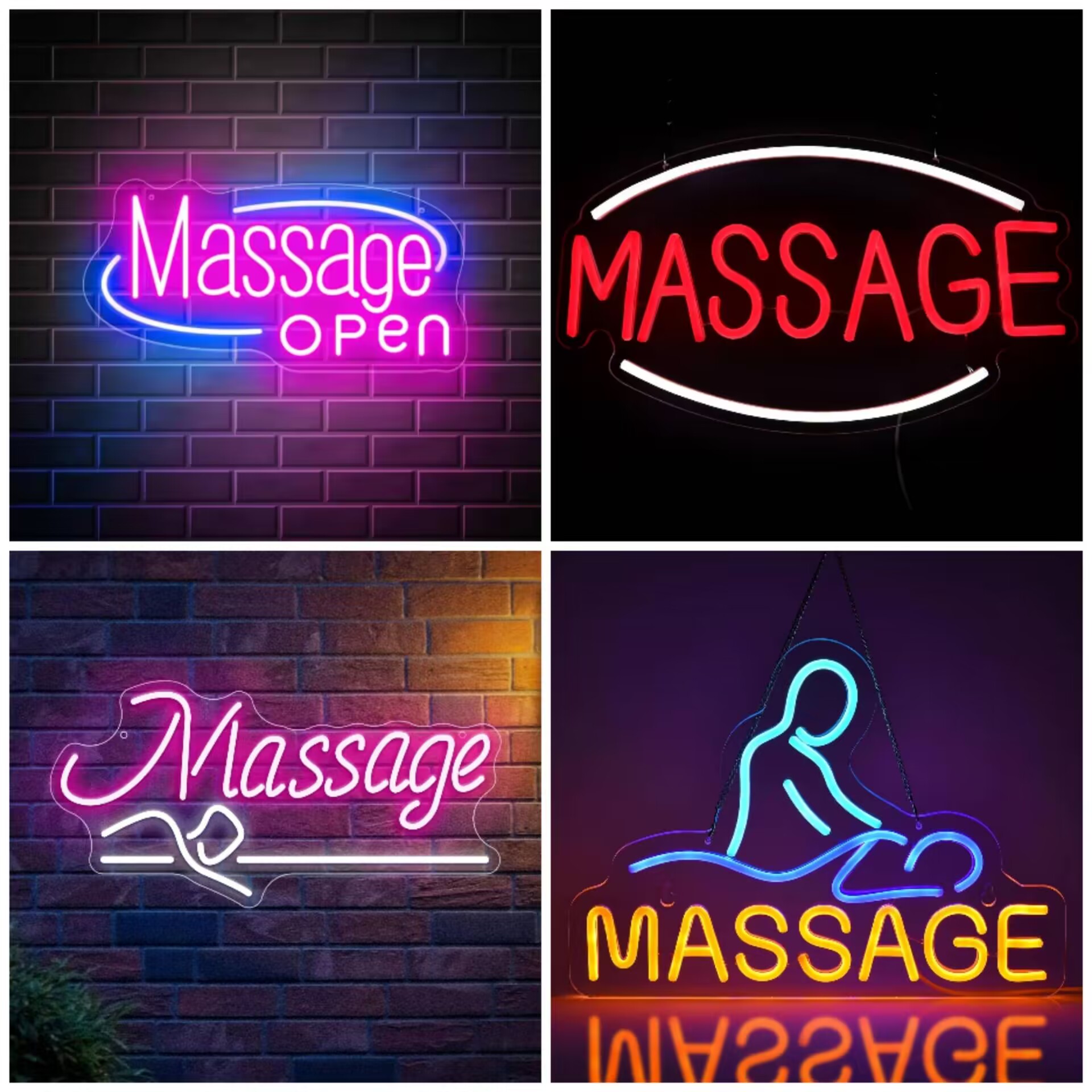 Massage Spa Open LED Neon Sign - Spa And Wellness Center recensie en prijs