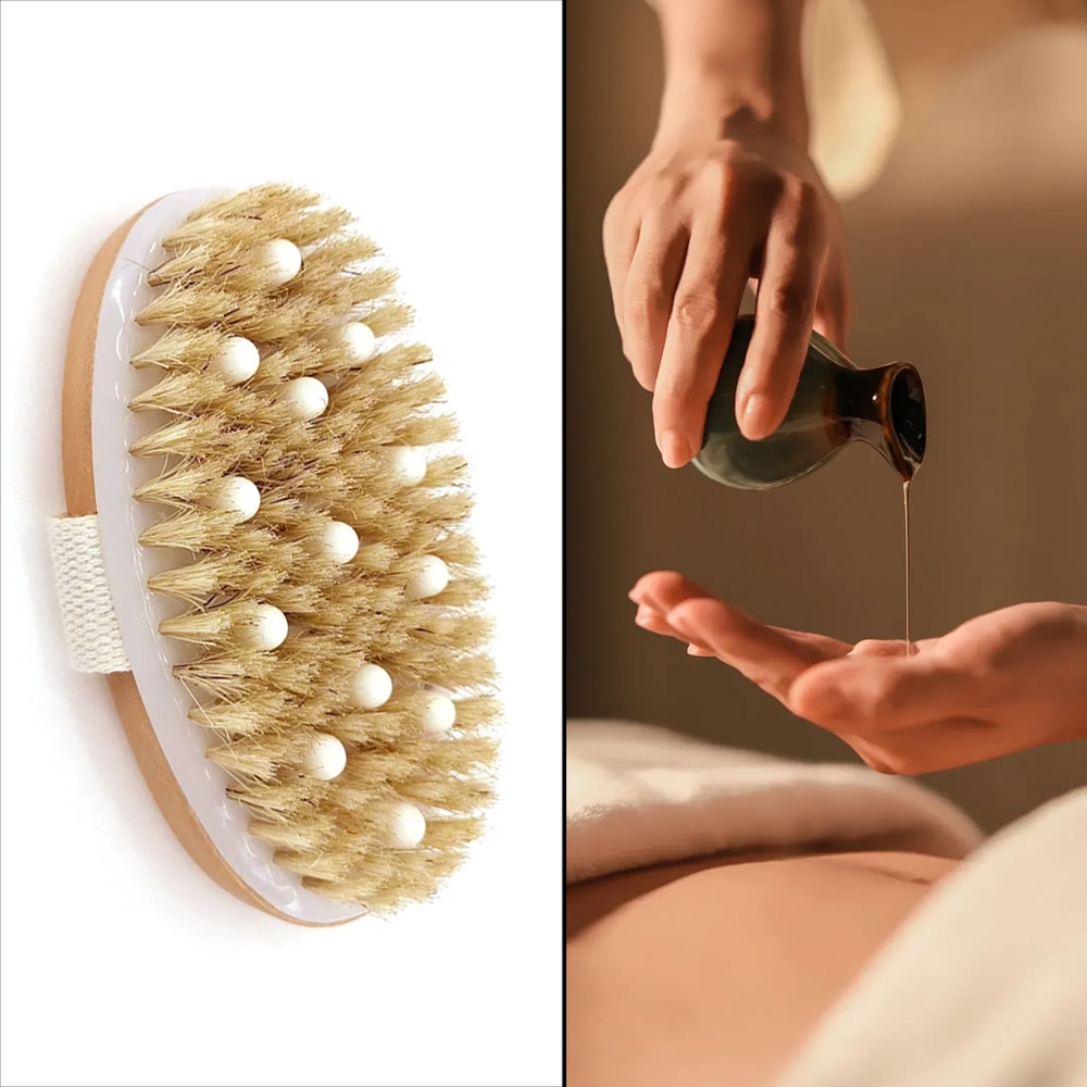 2 In 1 Droge Huid Lichaamsbors - Dry Brush Body recensie en prijs